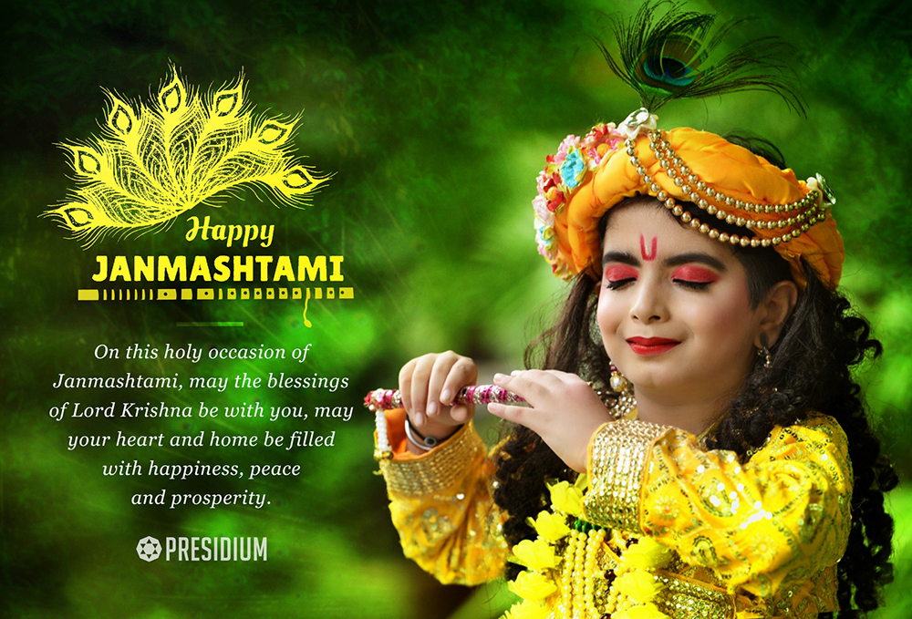 MAY THE DIVINE GRACE OF LORD KRISHNA BE WITH YOU TODAY & ALWAYS!